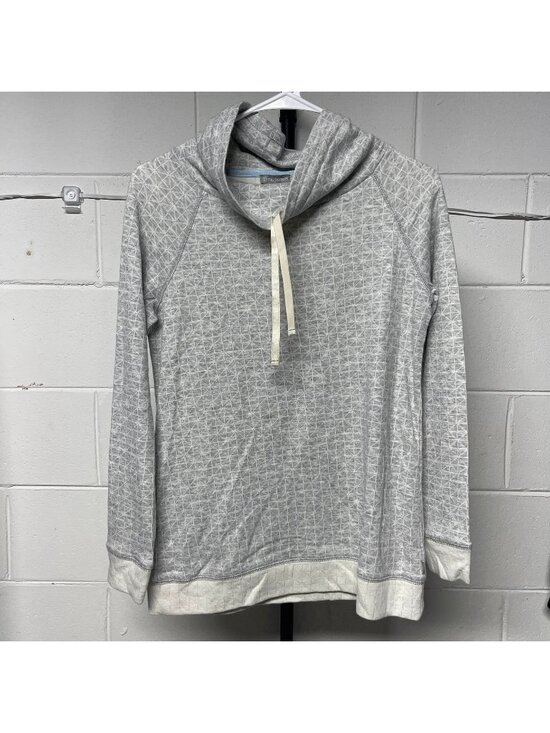 Talbots Tops - T by Talbots Quilted Cowl Neck Pullover Sweater Women’s Petite